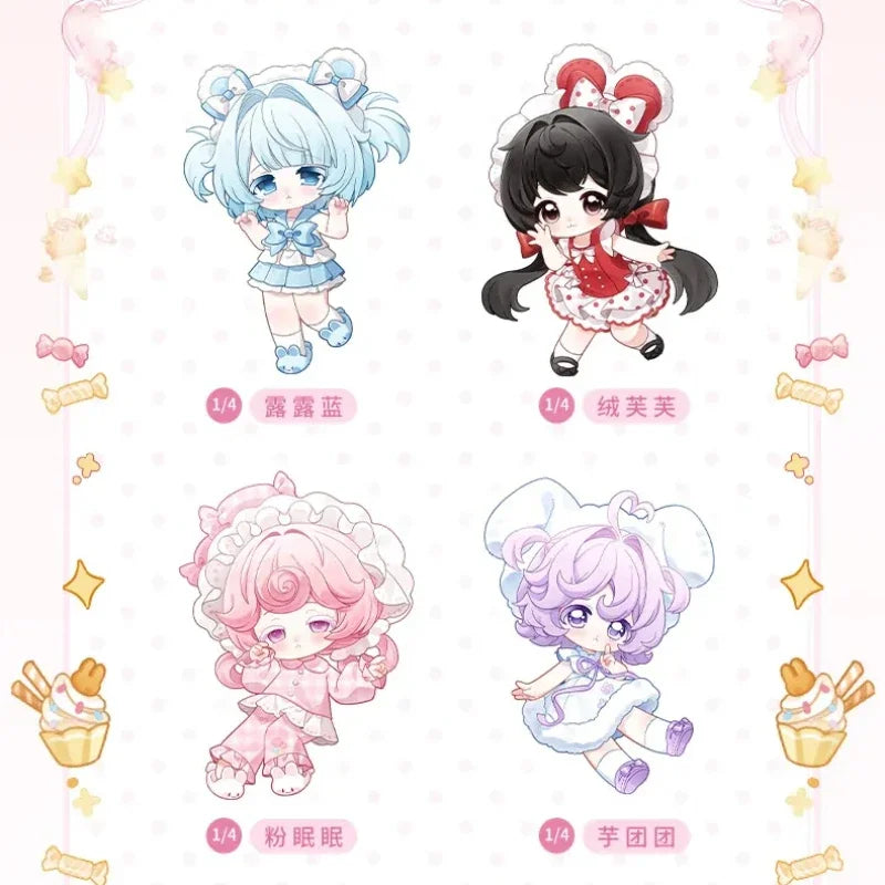 Come4free Bonn Milk Cake Dream Puff Series 1/12 BJD Blind Box Collectible Figures