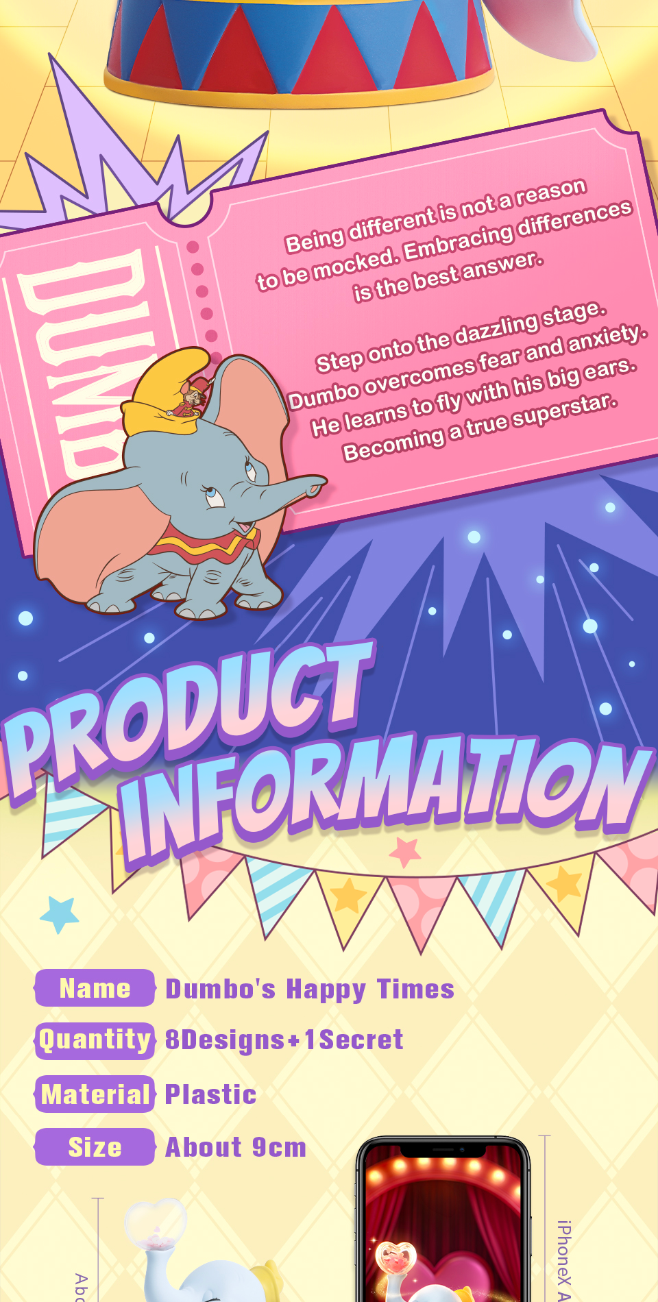 52TOYS Disney Dumbo’s Happy Times Blind Box