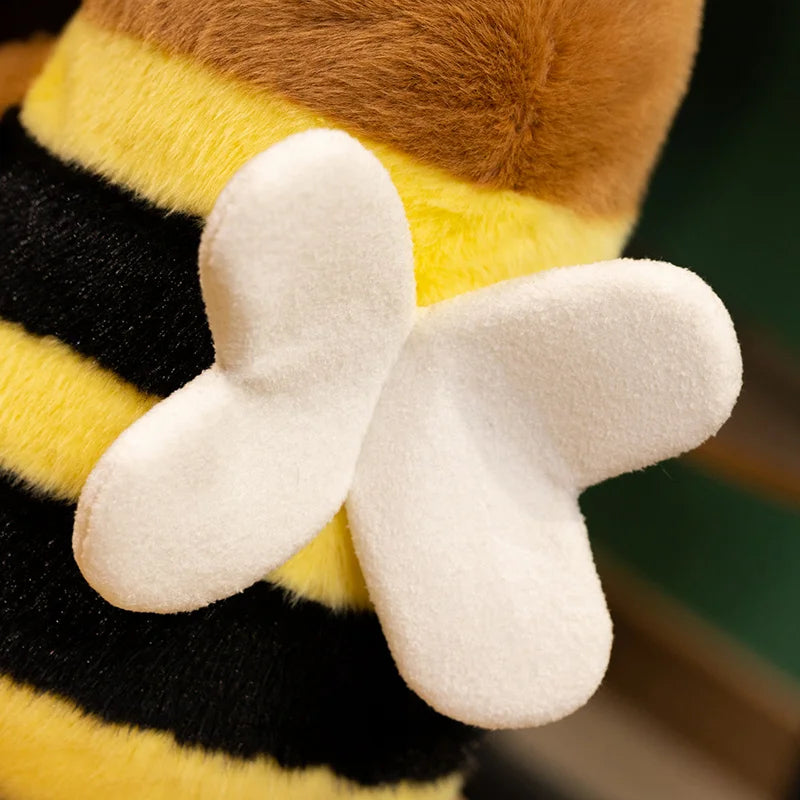 Bee Capybara Plush – Cute Hybrid Stuffed Animal