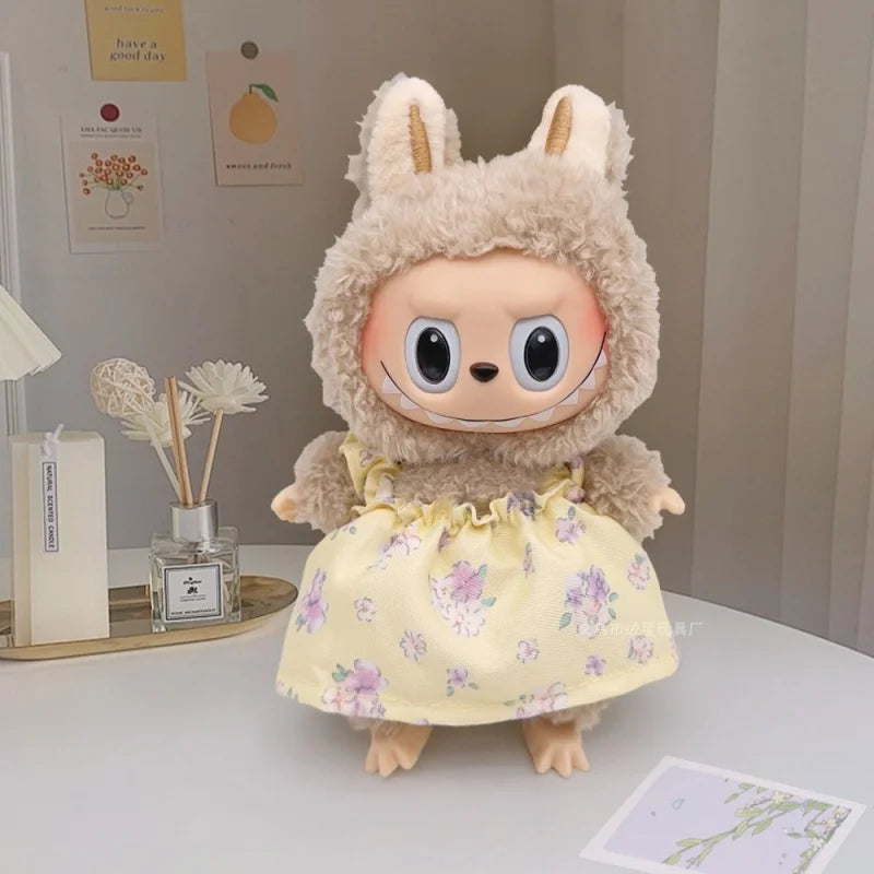Mini Clothing Set for Labubu V1/V2/V3 | Fashion Doll Outfit Accessories (Doll Not Included)