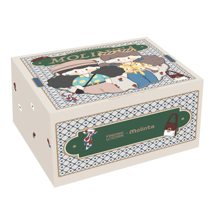 Finding Unicorn Molinta Retro Girls Series Blind Box Collectible Figures