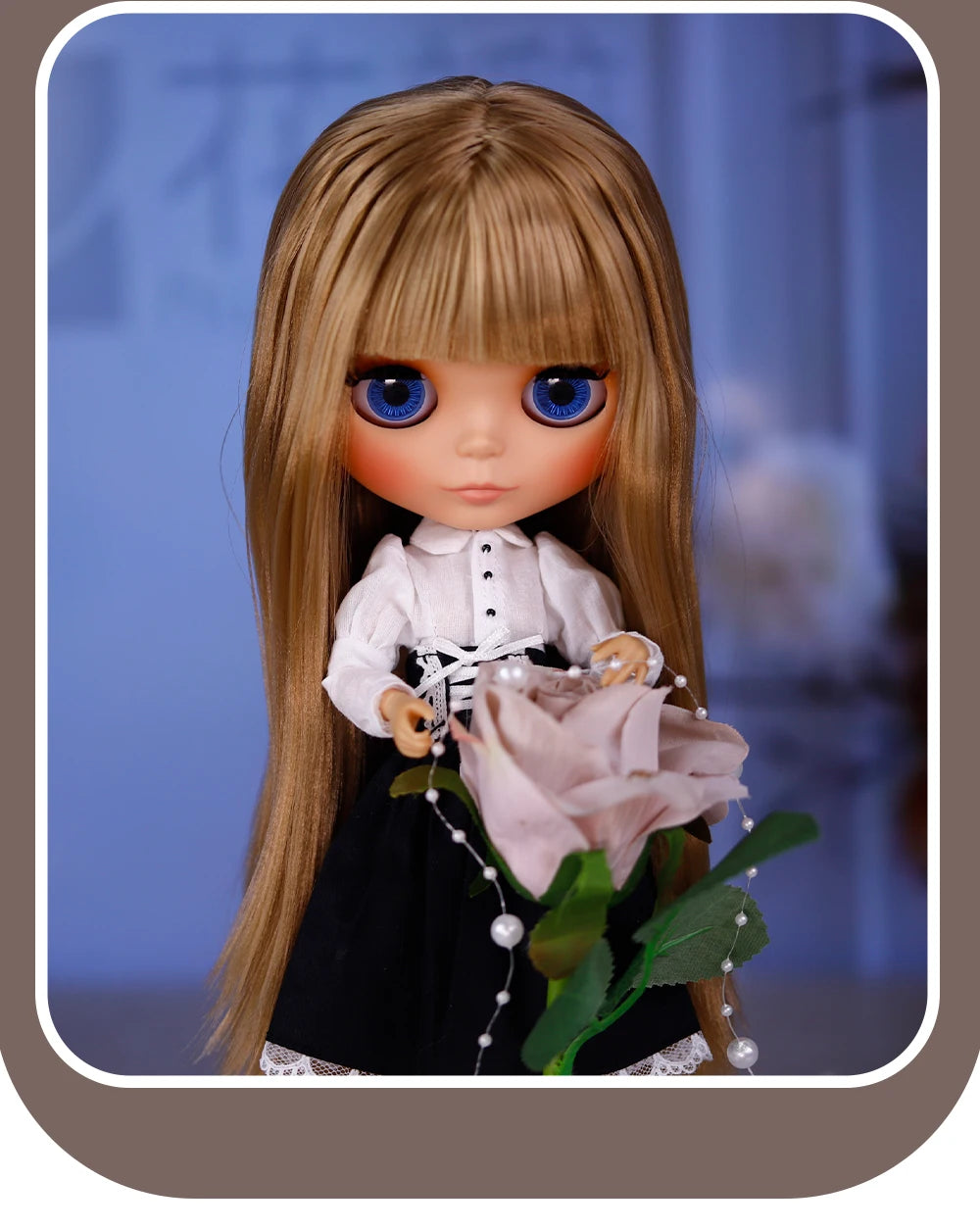 ICY DBS Blyth Doll Tan Skin Matte Face Jointed Body