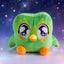 Kawaii Duolingo Green Owl Plush Toy Plushie of detail view