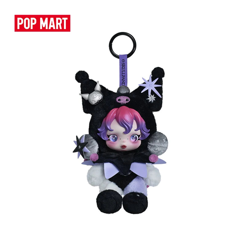 POP MART SKULLPANDA × KUROMI Plush Pendant