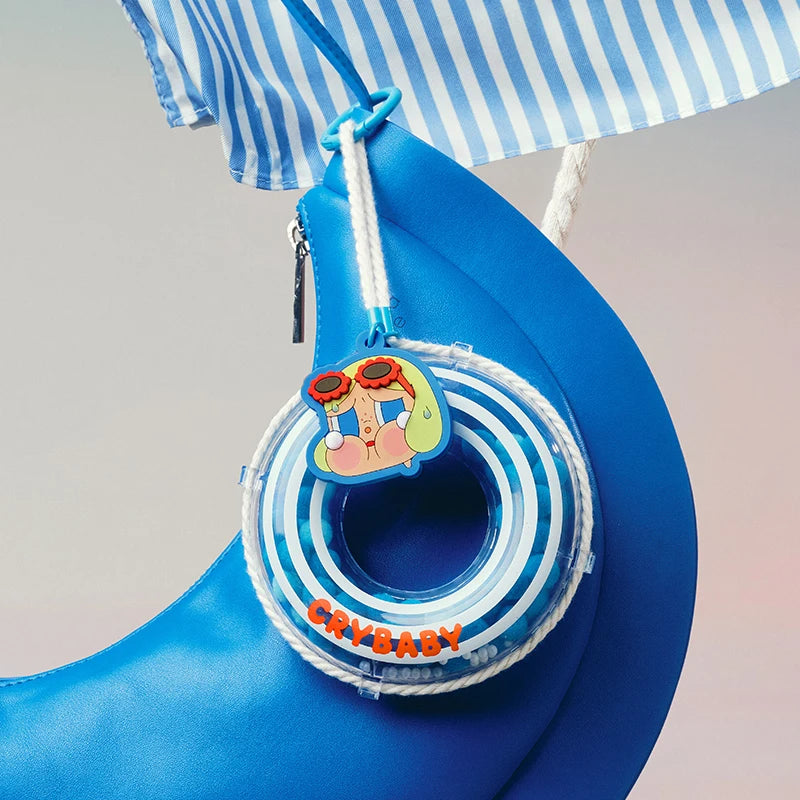 POP MART CRYBABY Vacation Mode On Pendant Blind Box