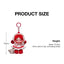 POP MART SKULLPANDA Amid Flowers Plush Doll Pendant box art view