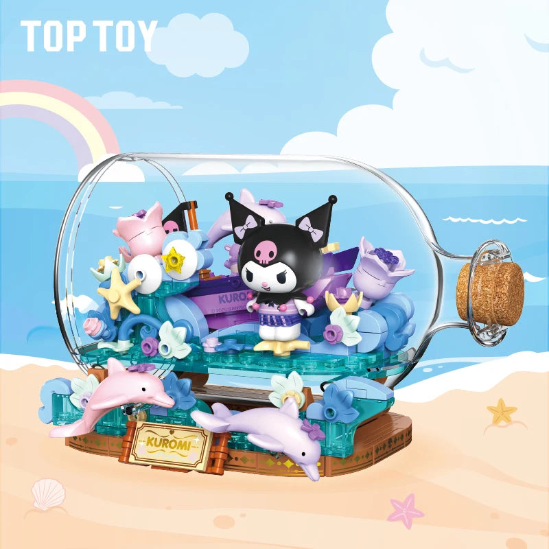 TOPTOY Sanrio Kuromi & Cinnamoroll Secret Realm Elf Series Building Blocks