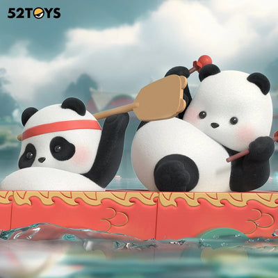 52TOYS Panda Roll Dragon Boat Racing Series Blind Box Collectible Toy