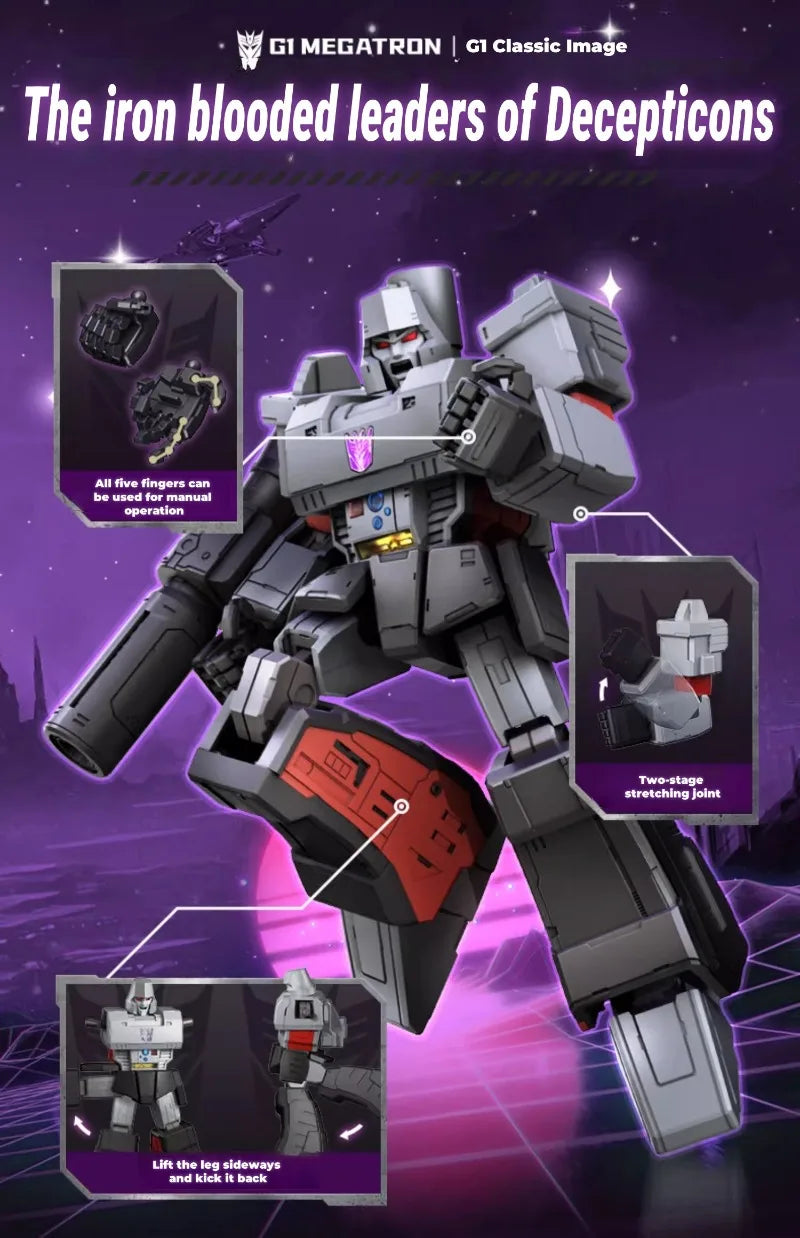 BLOKEES Transformers Legendary Edition Megatron Building Blocks