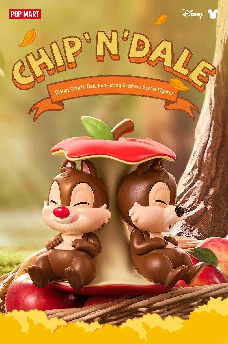 POP MART Disney Chip ’n’ Dale Fun-Loving Brothers Blind Box Figures