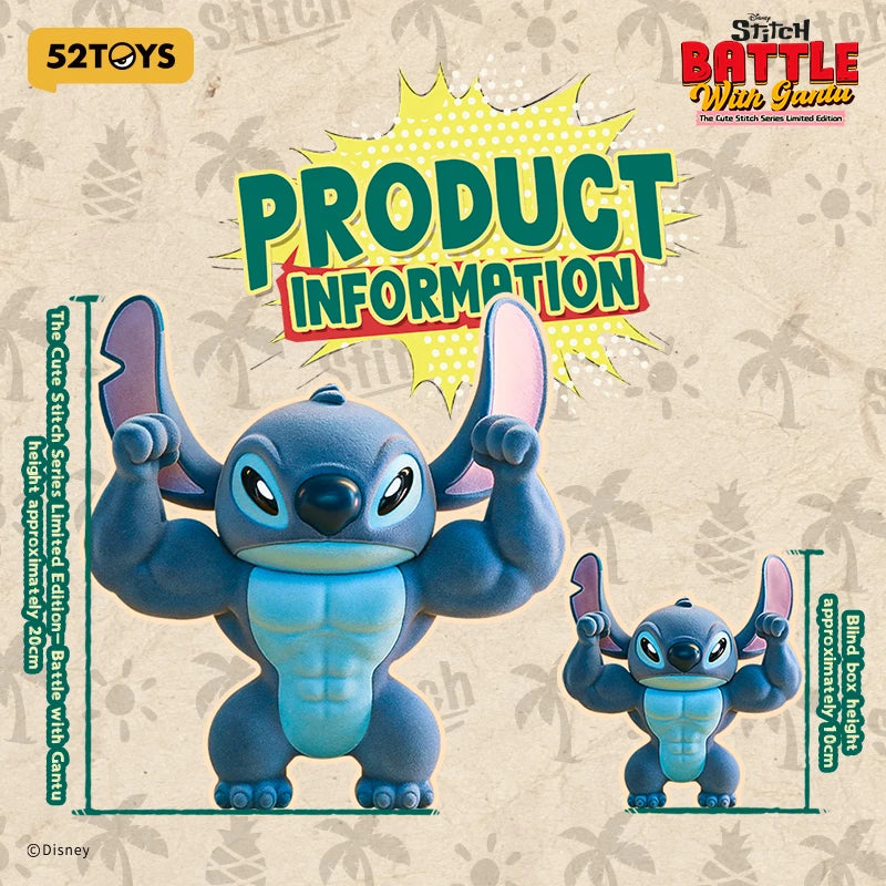 52TOYS The Cute Stitch Battle with Gantu Limited Edition Figure