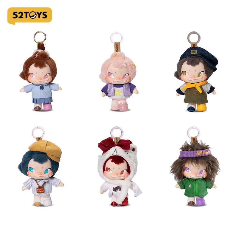 52TOYS NINNIC Wild & Free Plush Keychain Blind Box