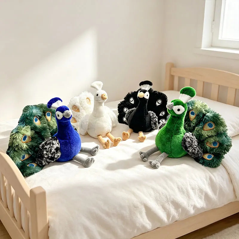 Peacock Plush Toy for Animal Lovers and Collectors image 9
