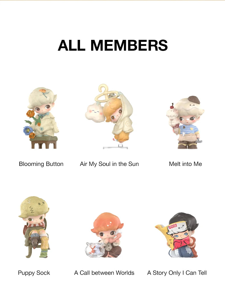 POP MART DIMOO The Missing Day Series Blind Box Figures