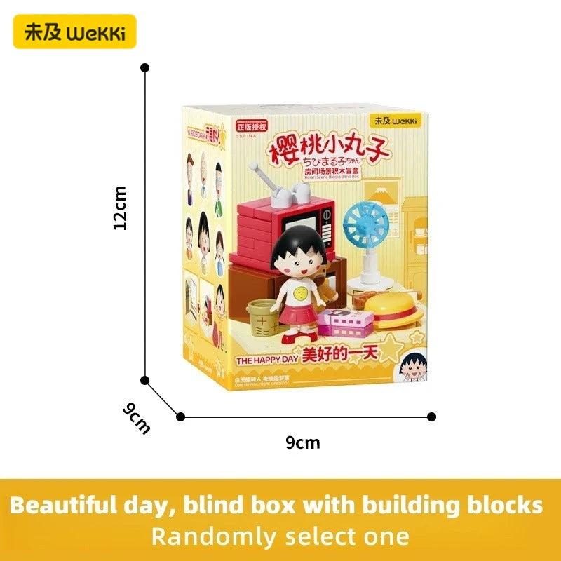 WEKKI Chibi Maruko Chan Building Blocks Micro Bricks