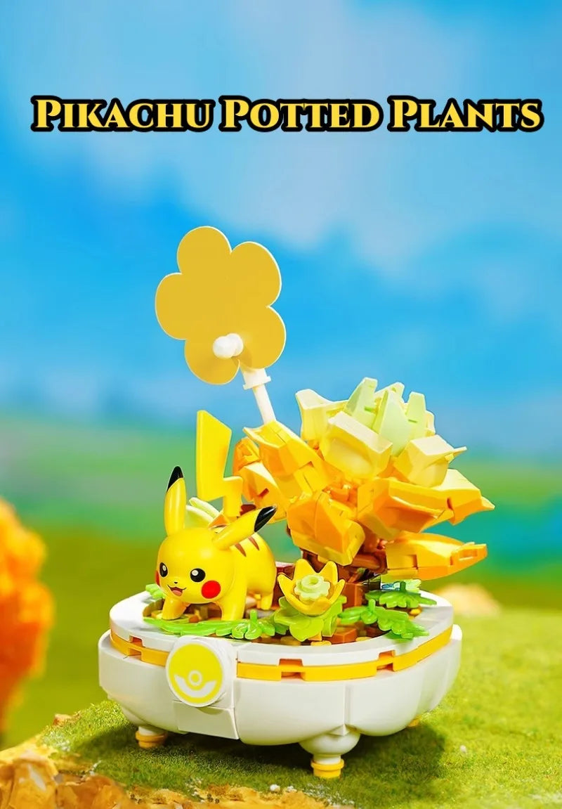 KEEPPLEY Pokémon Bonsai Series Building Blocks