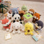 Cute Sitting Animals Plush – Red Panda, Fox, Sloth, Cat, Capybara & Pig