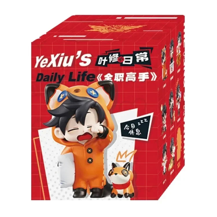 The King’s Avatar Ye Xiu Daily Series Blind Box Collectible Figures