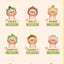 OYo Bear Cub Party Mini Series Blind Box Figures