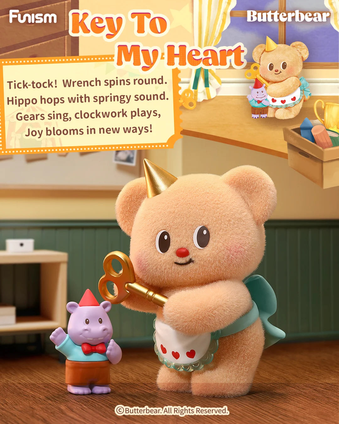 FUNISM Butterbear Adorable Influencer Series Blind Box Figures