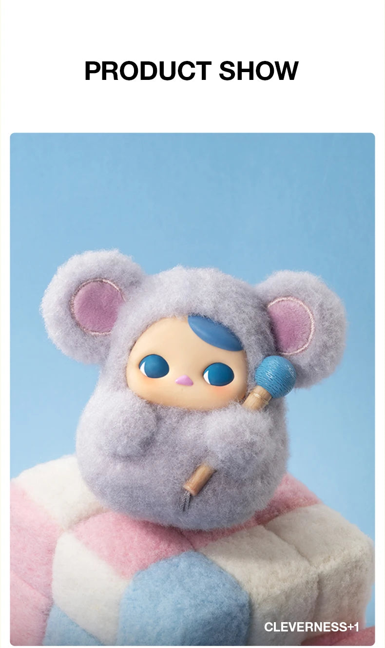POP MART PUCKY Tap Tap Babies Vinyl Plush Pendant Blind Box
