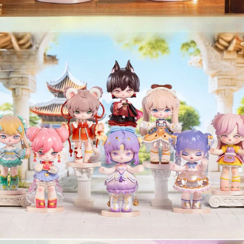 MISYA Dreaming Series  Blind Box Toys Cute Action Anime Figure Kawaii Mystery Box Model Designer Doll