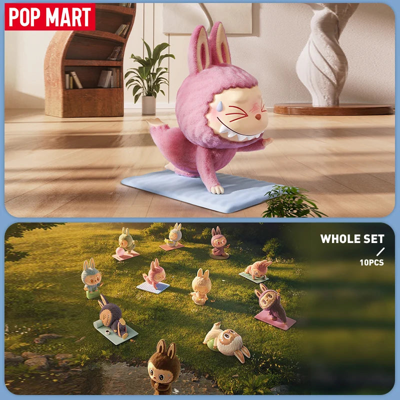 POP MART THE MONSTERS Lazy Yoga Series Blind Box Figures