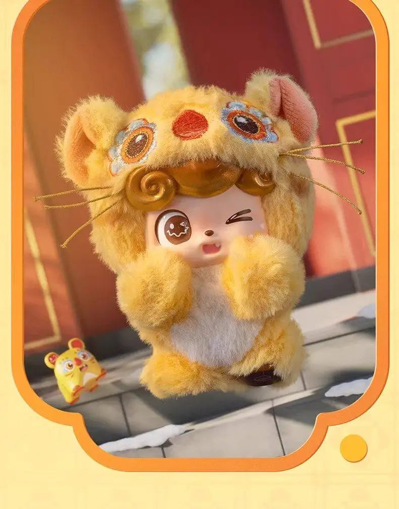 QKID Good Fortune Lucky Blind Box Plush Bag Pendant