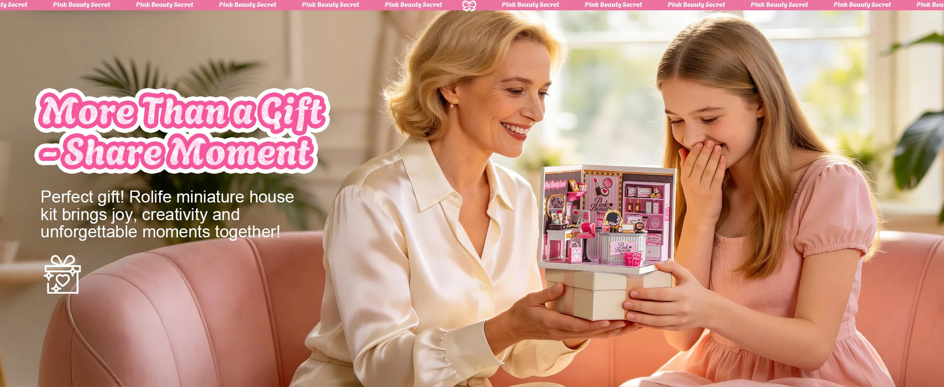 ROBOTIME Rolife Super Creator Series Pink Beauty Dollhouse image 17