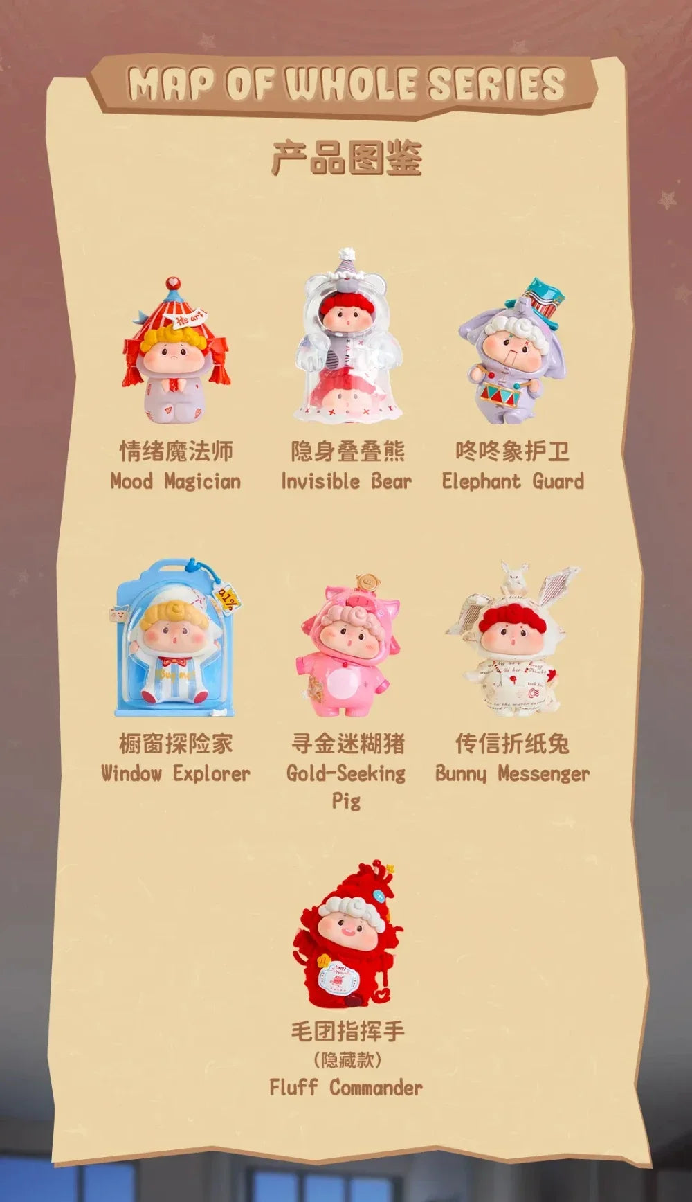 HUDODO Playful Creator Series Blind Box Figures