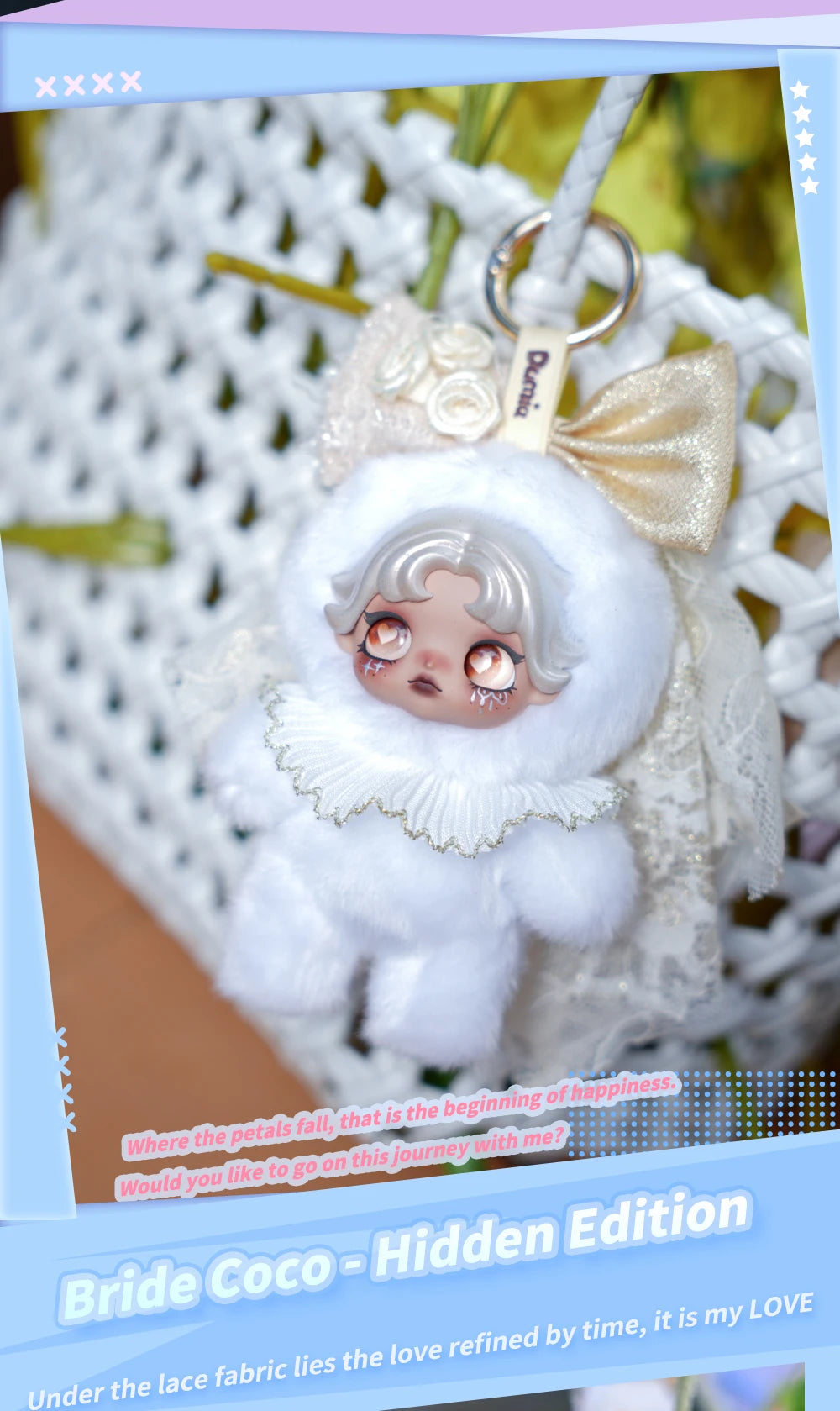 Blind Box Keychain Heartbeat Whisper Dumia Maytree Doll Collectible image 27