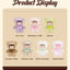 Rolife Nanci Chocolate Colorful Plush Bear Series Blind Box Figure