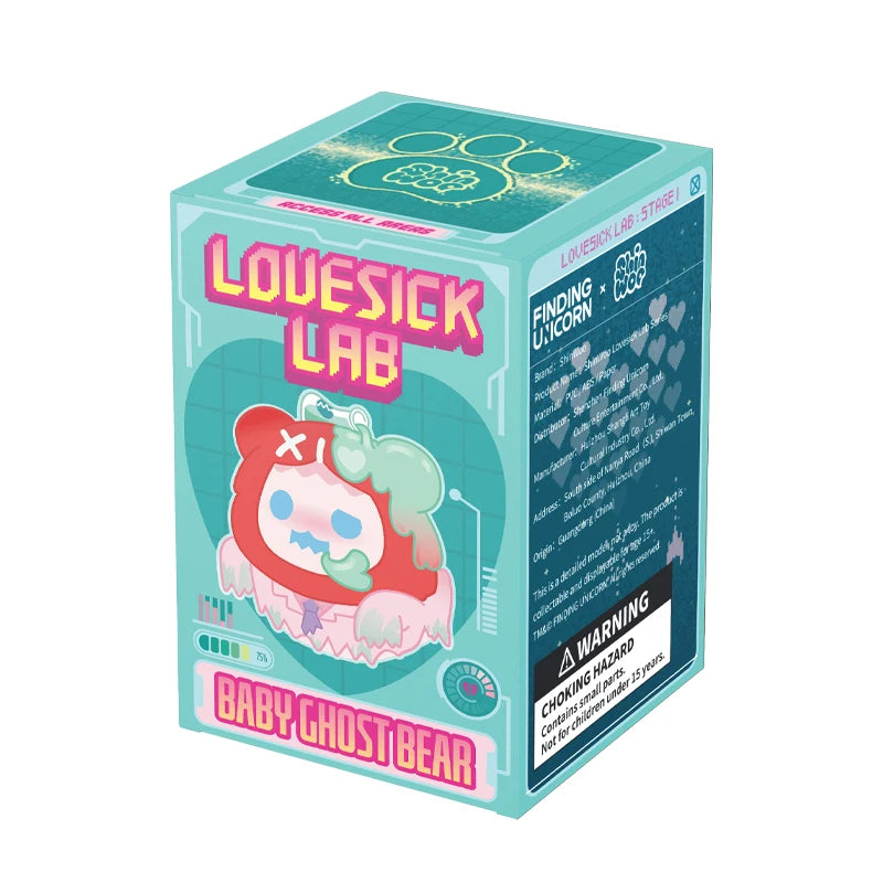 Finding Unicorn ShinWoo Lovesick Lab Series Blind Box Whole Set for 12PCs Gift Kawaii Toy Figures Action Figures Mystery Box