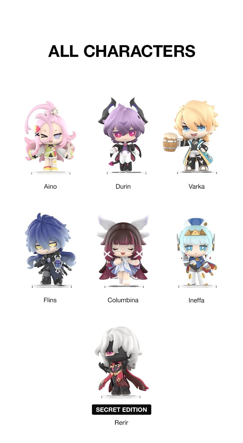 POP MART Genshin Impact Gathering Chibi Series Blind Box Figures