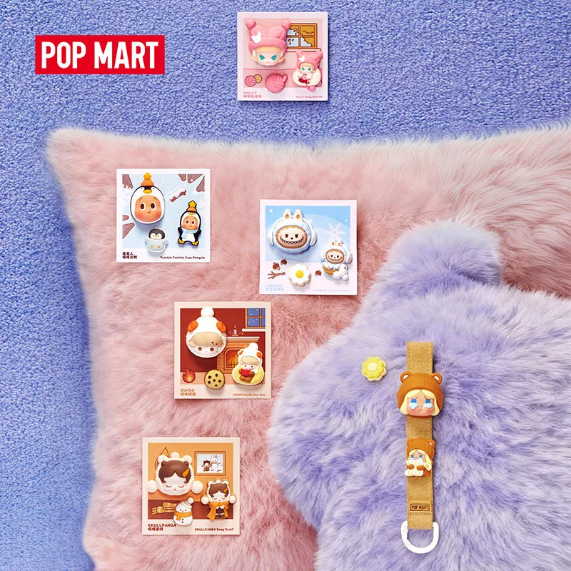 POP MART POP BEAN Fluffy & Cozy Decorative Charm Blind Box