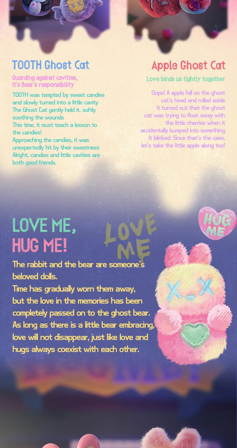 ShinWoo Hug Me Mini Series Halloween Blind Box Plush Figures
