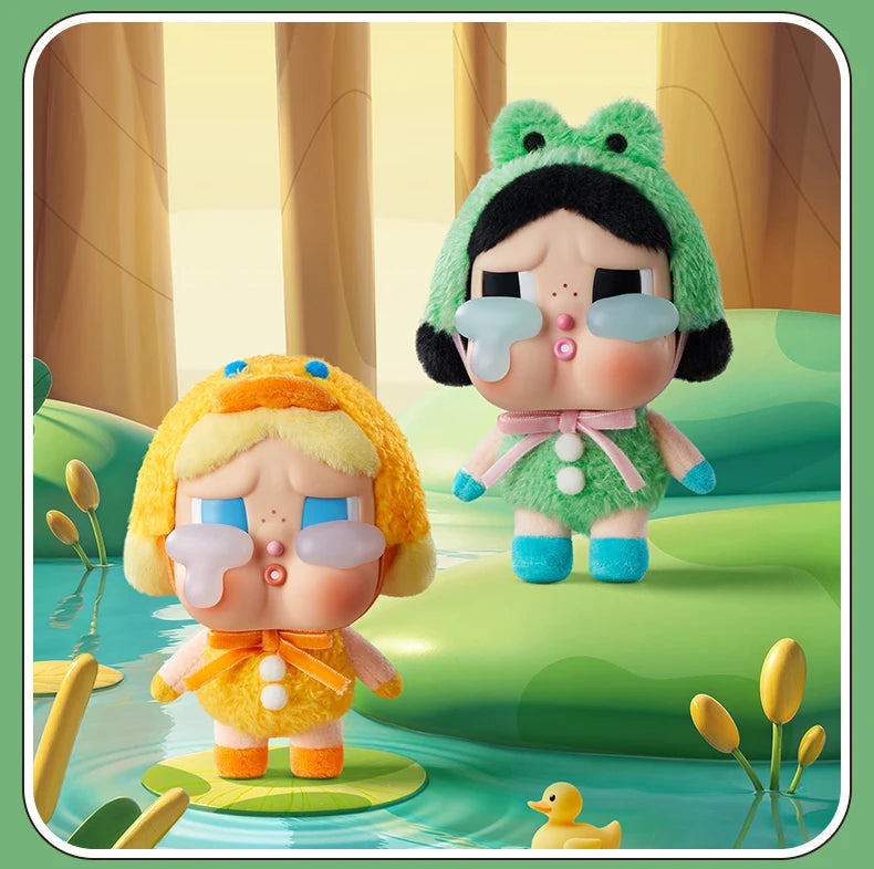 POP MART CRYBABY Crying Again Vinyl Face Plush Blind Box