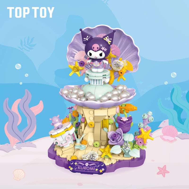 TOPTOY Sanrio Kuromi & Cinnamoroll Secret Realm Elf Series Building Blocks