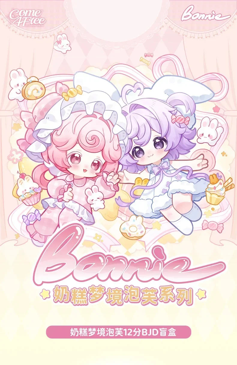 Come4free Bonn Milk Cake Dream Puff Series 1/12 BJD Blind Box Collectible Figures