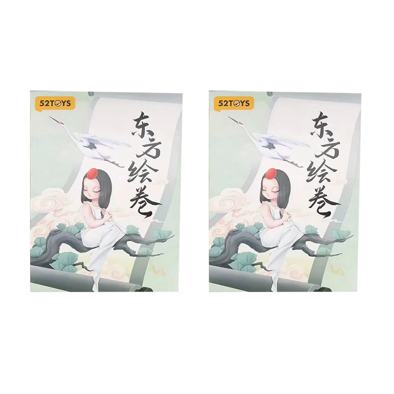 New Sleep Chinese Scrolls Series Blind Box Figures