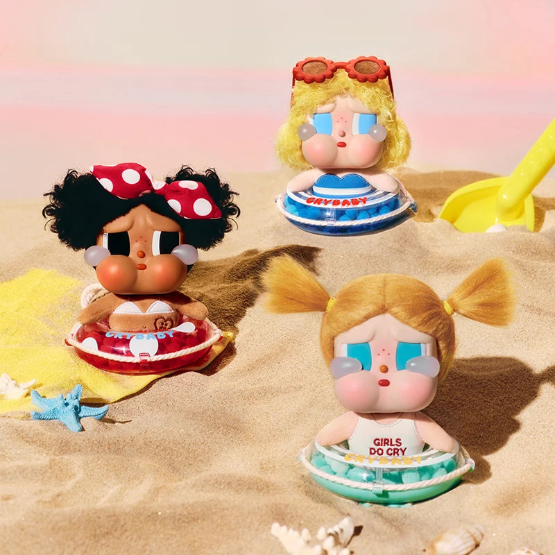 POP MART CRYBABY Vacation Mode On Pendant Blind Box