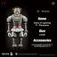 52TOYS Action Figure Dance of Lightning IT-Pennywise, Action Figure Toys, 3.75inch Adjustable Figure Anime Toys Adult Boys Child