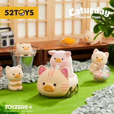 52TOYS LULU The Piggy  Caturday 1PC Action Figure Collectible Toy Desktop Decoration Gift