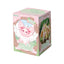 Cartoon character packaging with pink and green design
