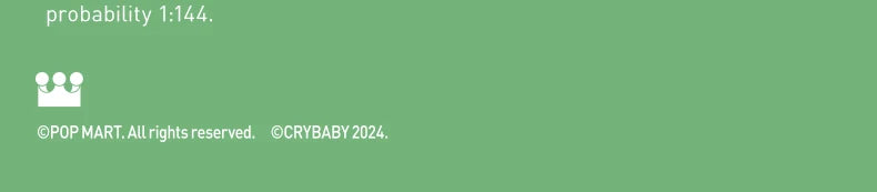 POP MART CRYBABY Crying Again Vinyl Face Plush Blind Box