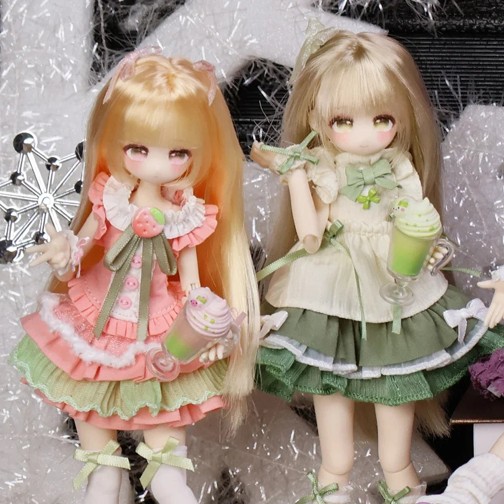 Momotale Four Seasons Tea Tales Series 22cm Bjd Blind Box Movable display view