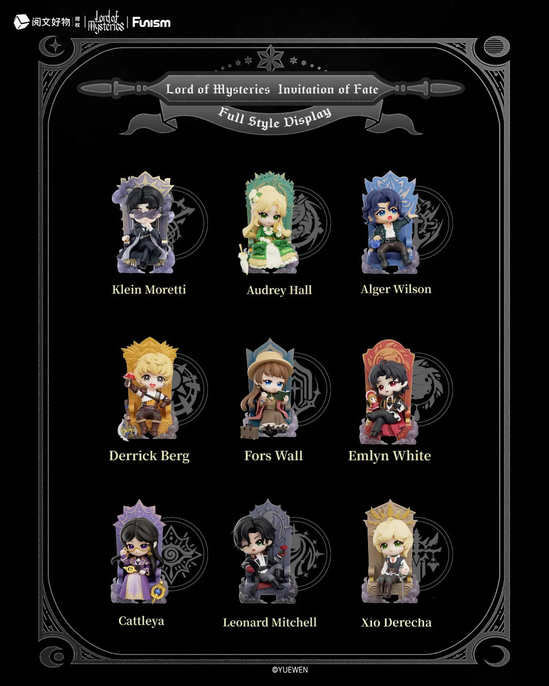 FUNISM Lord of Mysteries Invitation of Fate Blind Box Figures