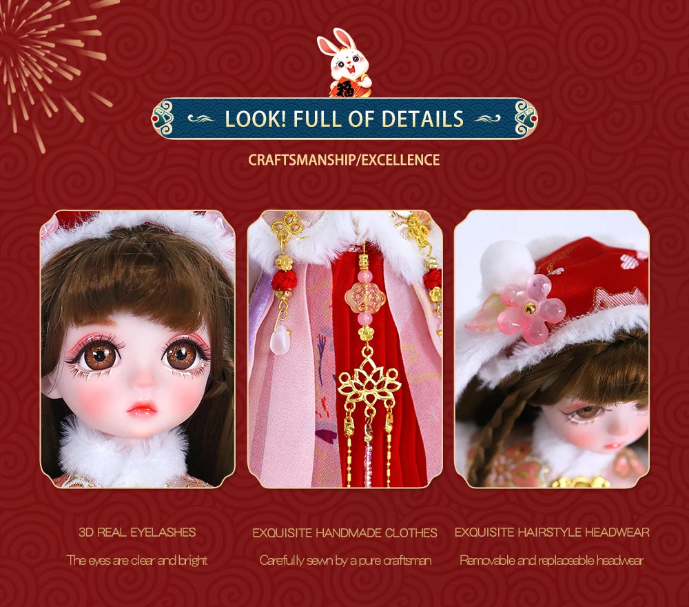 DBS DREAM FAIRY Doll 1/6 BJD Name By Fortune Rabbit Mechanical Joint image 12