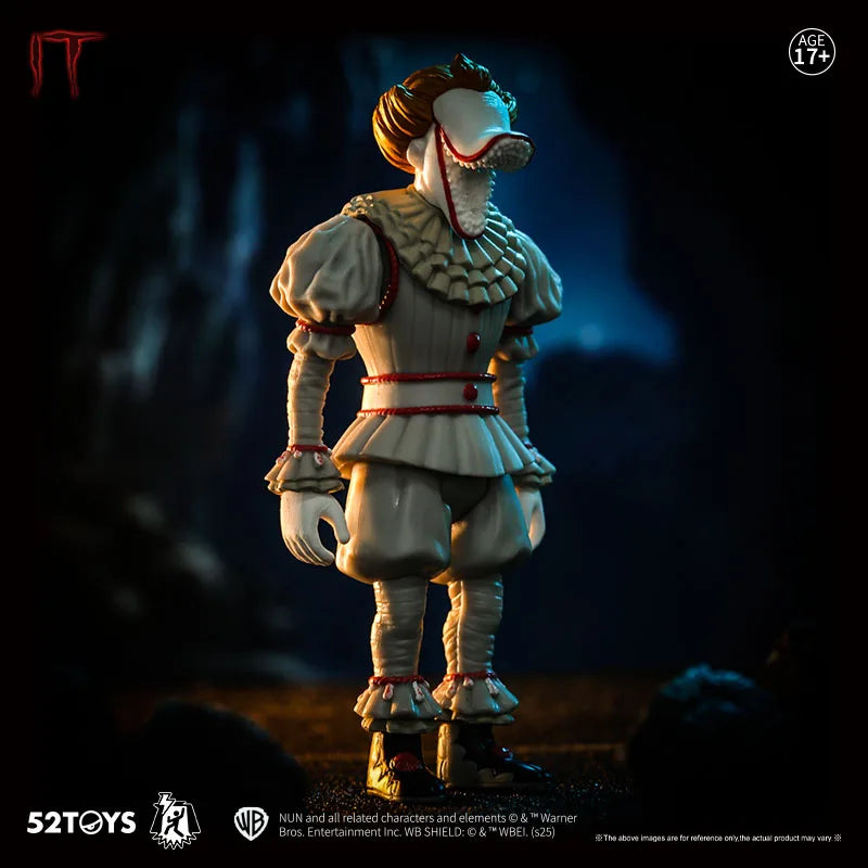 52TOYS Action Figure Dance of Lightning IT-Pennywise, Action Figure Toys, 3.75inch Adjustable Figure Anime Toys Adult Boys Child
