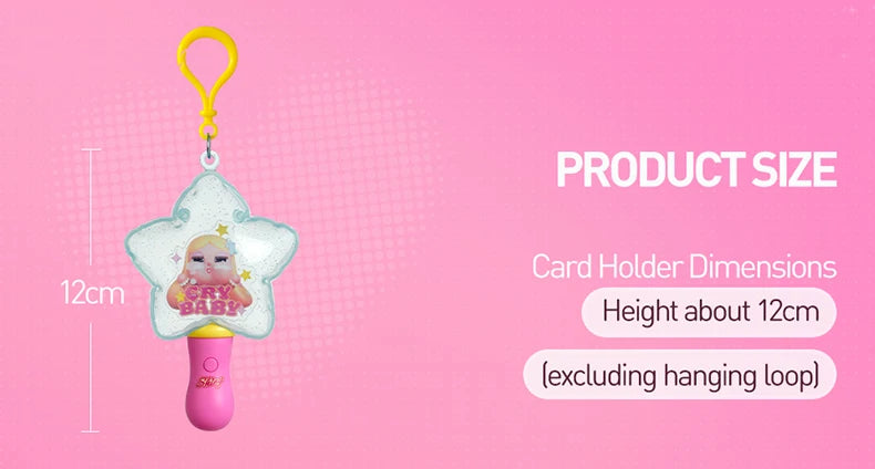 POP MART CRYBABY Shiny Shiny Series Luminous Pendant Blind Box